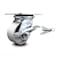 Service Caster 4 Inch Semi Steel Caster with Roller Bearing and Brake/Swivel Lock SCC SCC-35S420-SSR-SLB-BSL - alternate 1